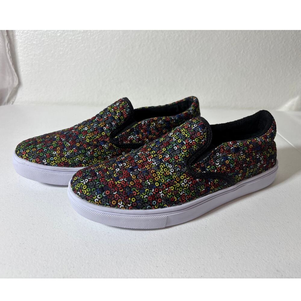 Bernie Mev Women Size 8 (EU 39) Verona Fashion Sneaker Dazzle Multicolor Slip-On